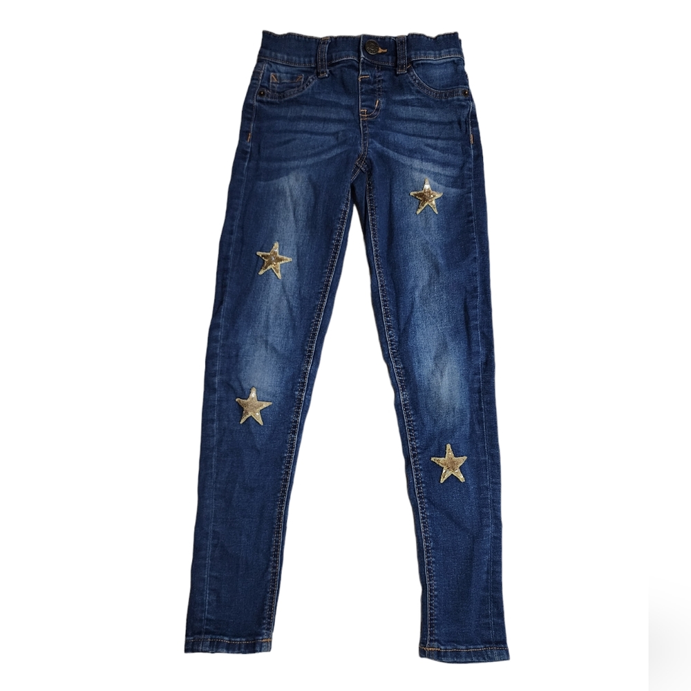 Justice Mid Rise Jeans / Jegging Kids Girls Size 10 Slim
